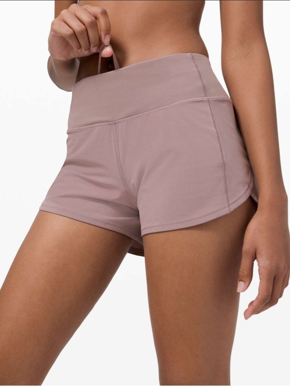Lululemon Speed Up Short Long *4" Updated Fit in Violet Verbena Size 0